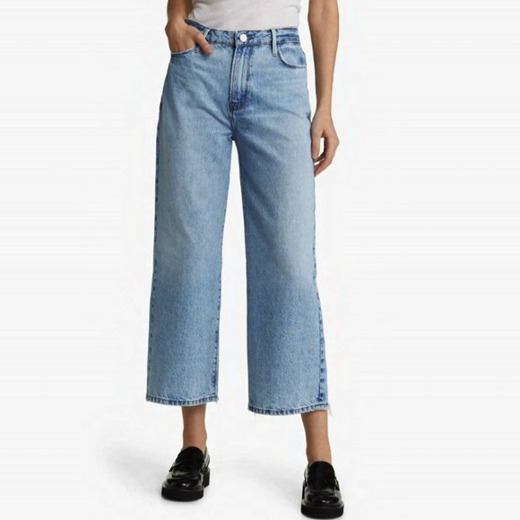 Frame Denim Denim - FRAME Ali Wide Crop Denim Jeans – Women’s 31/Large